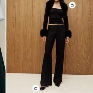 Reformation Vida Low Rise Pant